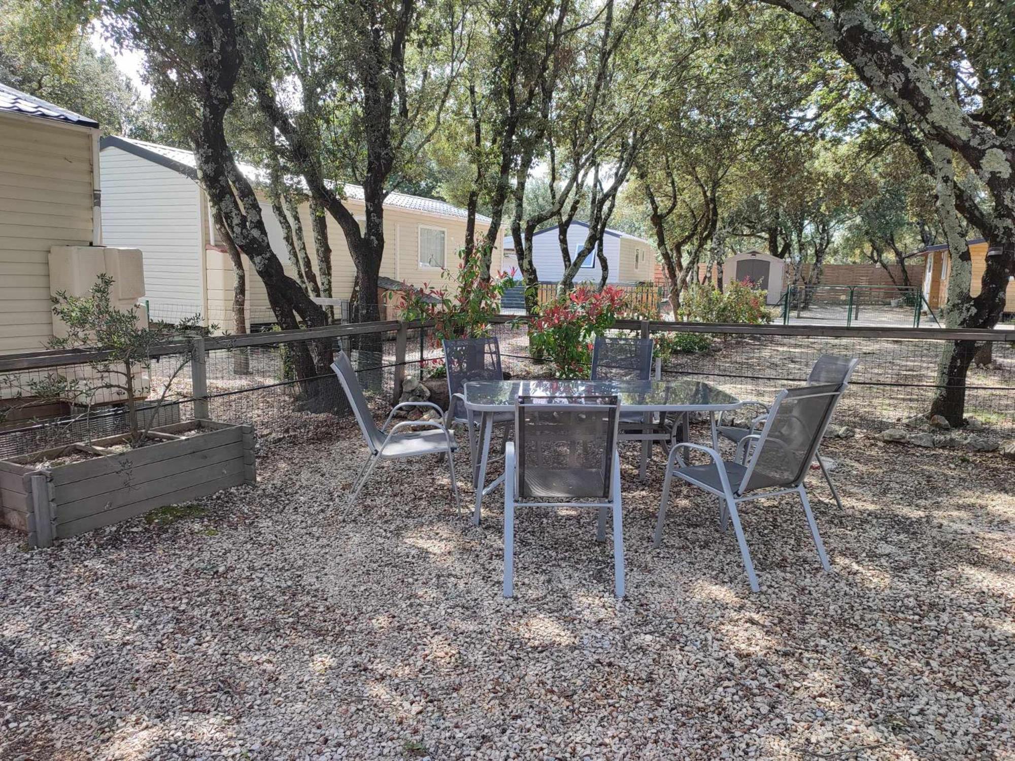 Mobil-Home Climatise 6 Pers En Ardeche Orgnac-l'Aven Bagian luar foto